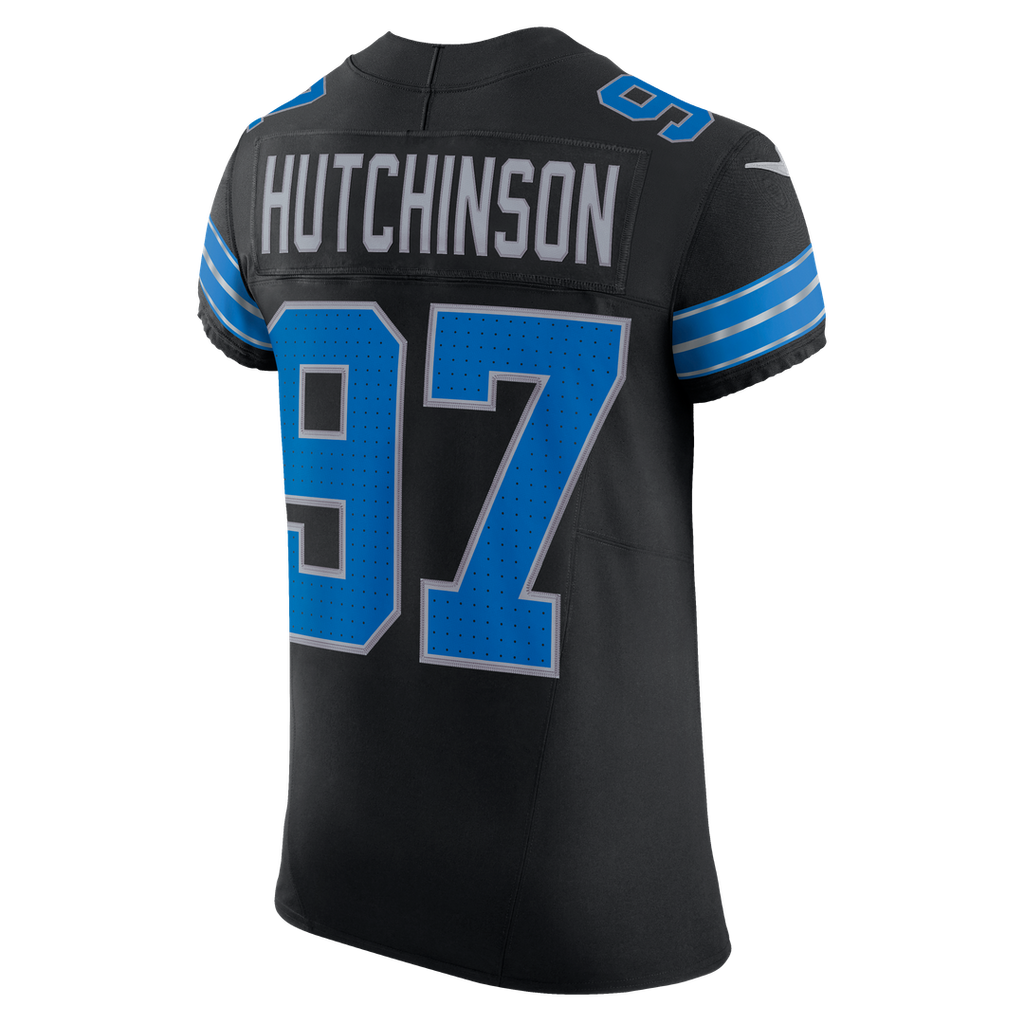 Aidan Hutchinson Detroit Lions Alternate Elite Jersey - Black