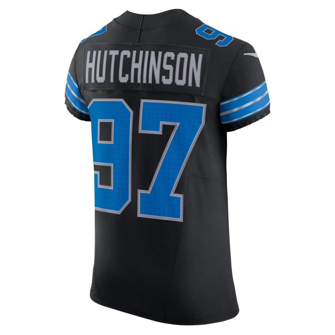 Aidan Hutchinson Detroit Lions Alternate Elite Jersey - Black