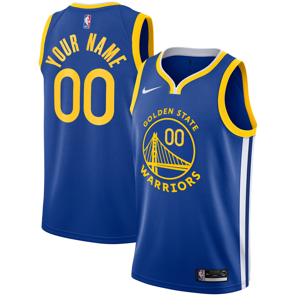 Golden State Warriors Jersey - Custom - Youth