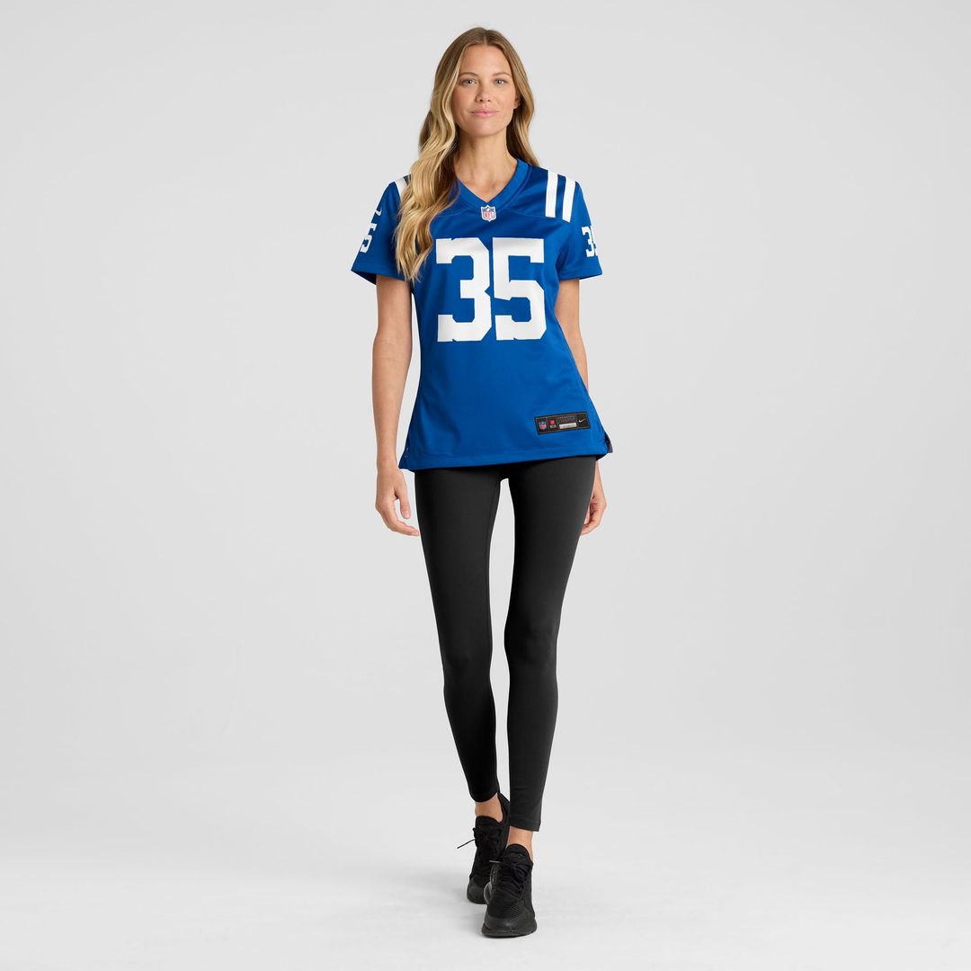 Johnathan Edwards Indianapolis Colts Women's Team Jersey - Royal