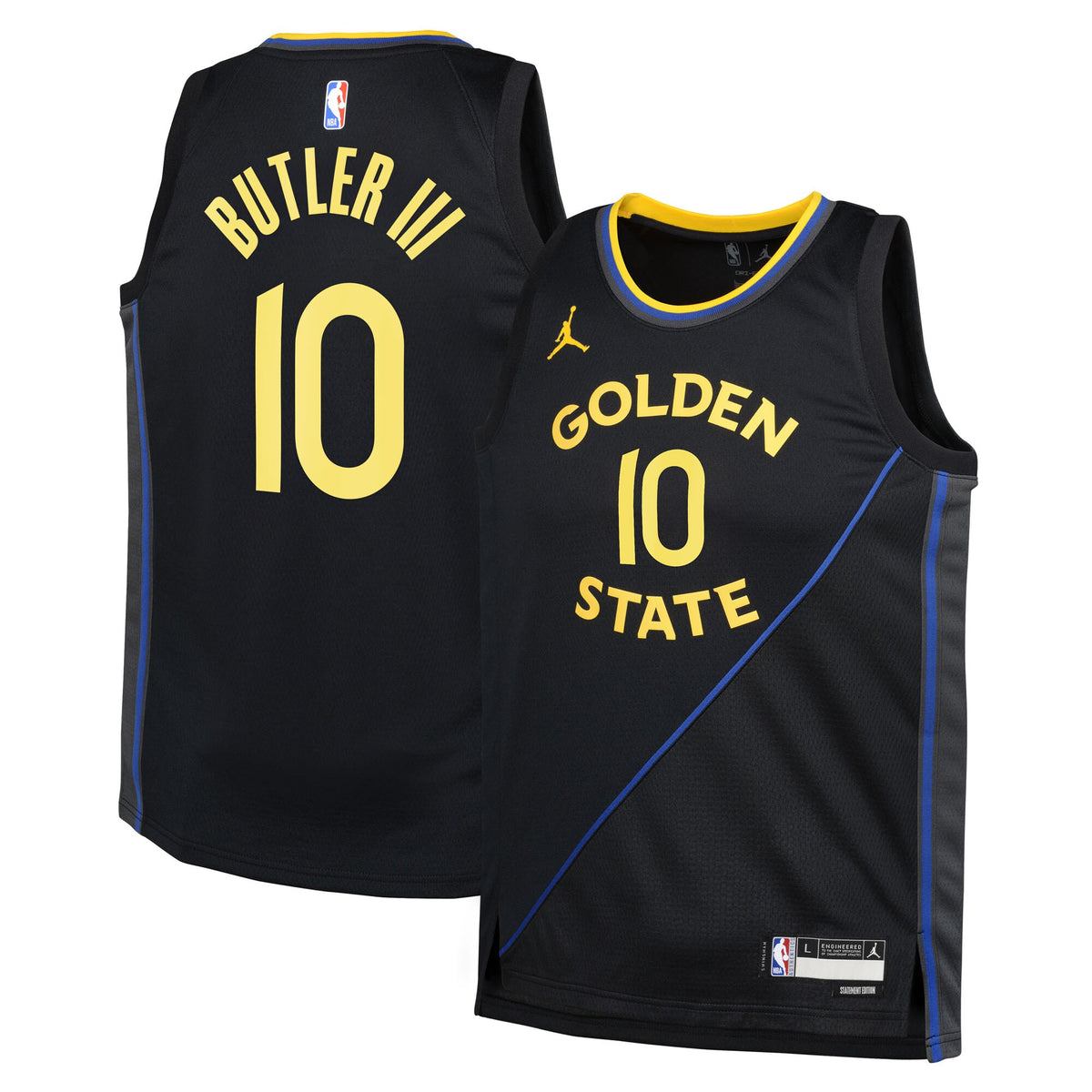 Golden State Warriors Jersey - Black - Jimmy Butler III - Youth