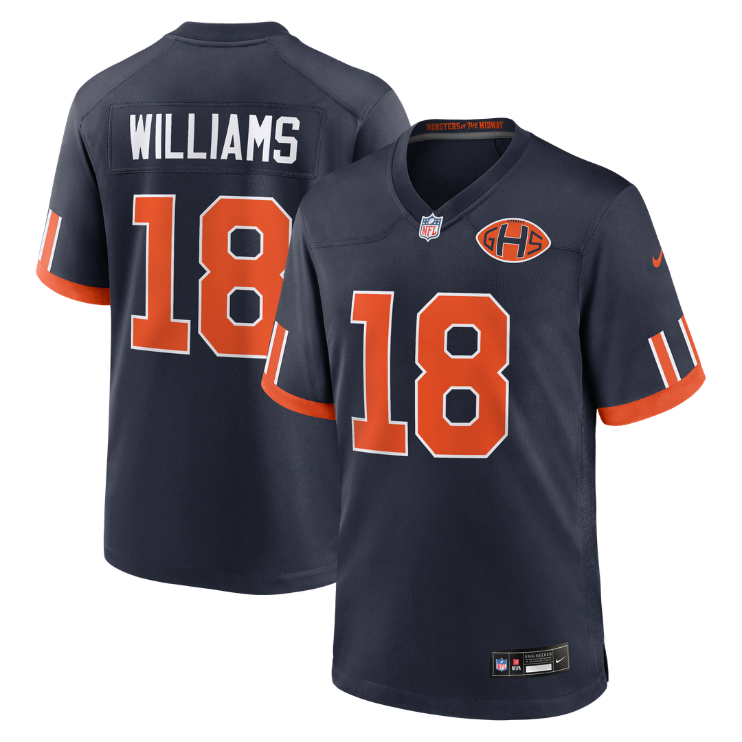 Caleb Williams Chicago Bears 2026 Rivalries Collection Jersey - Navy