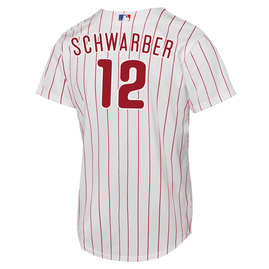 Kyle Schwarber Philadelphia Phillies Youth Home Jersey - White