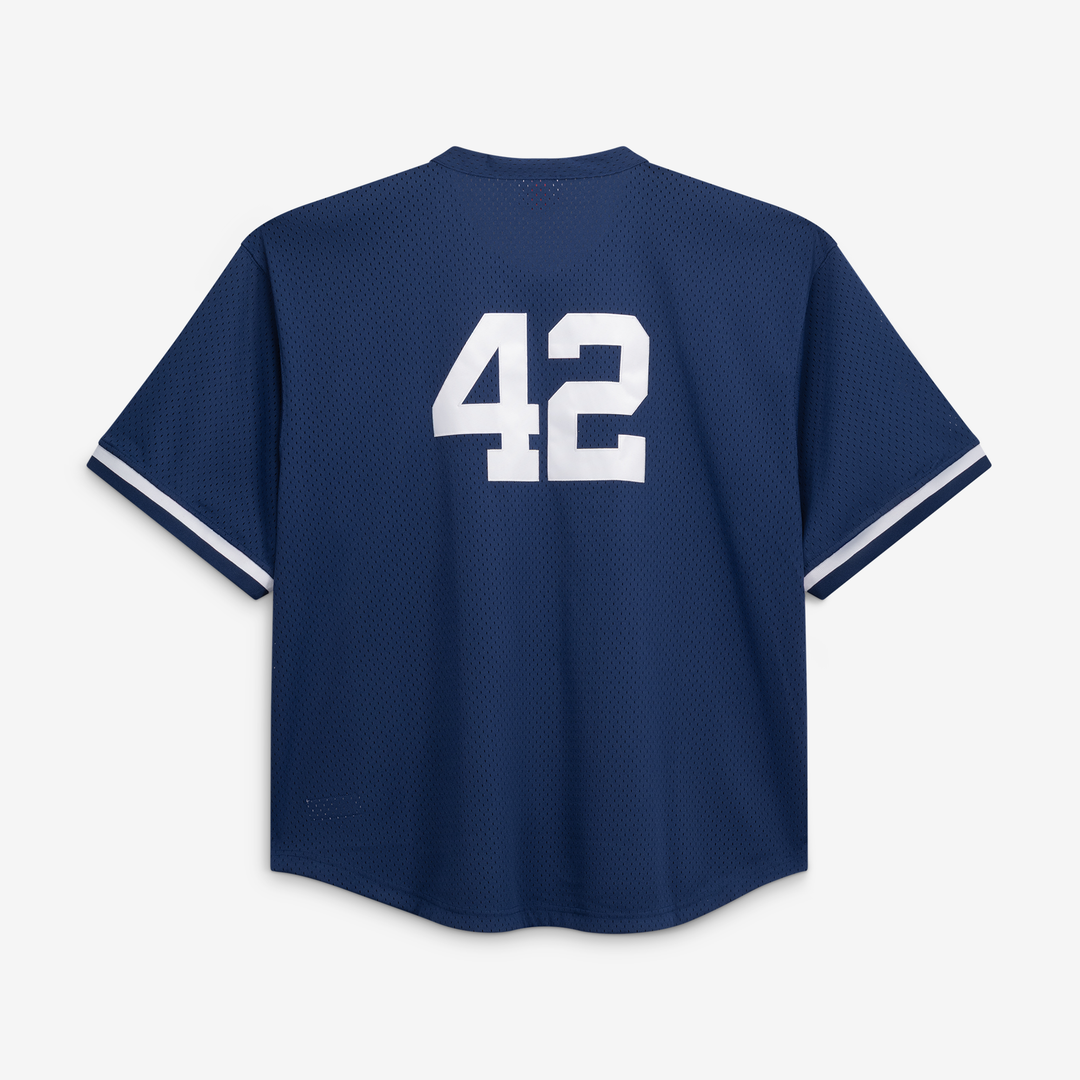 Mariano Rivera New York Yankees Big & Tall Mesh Jersey - Navy