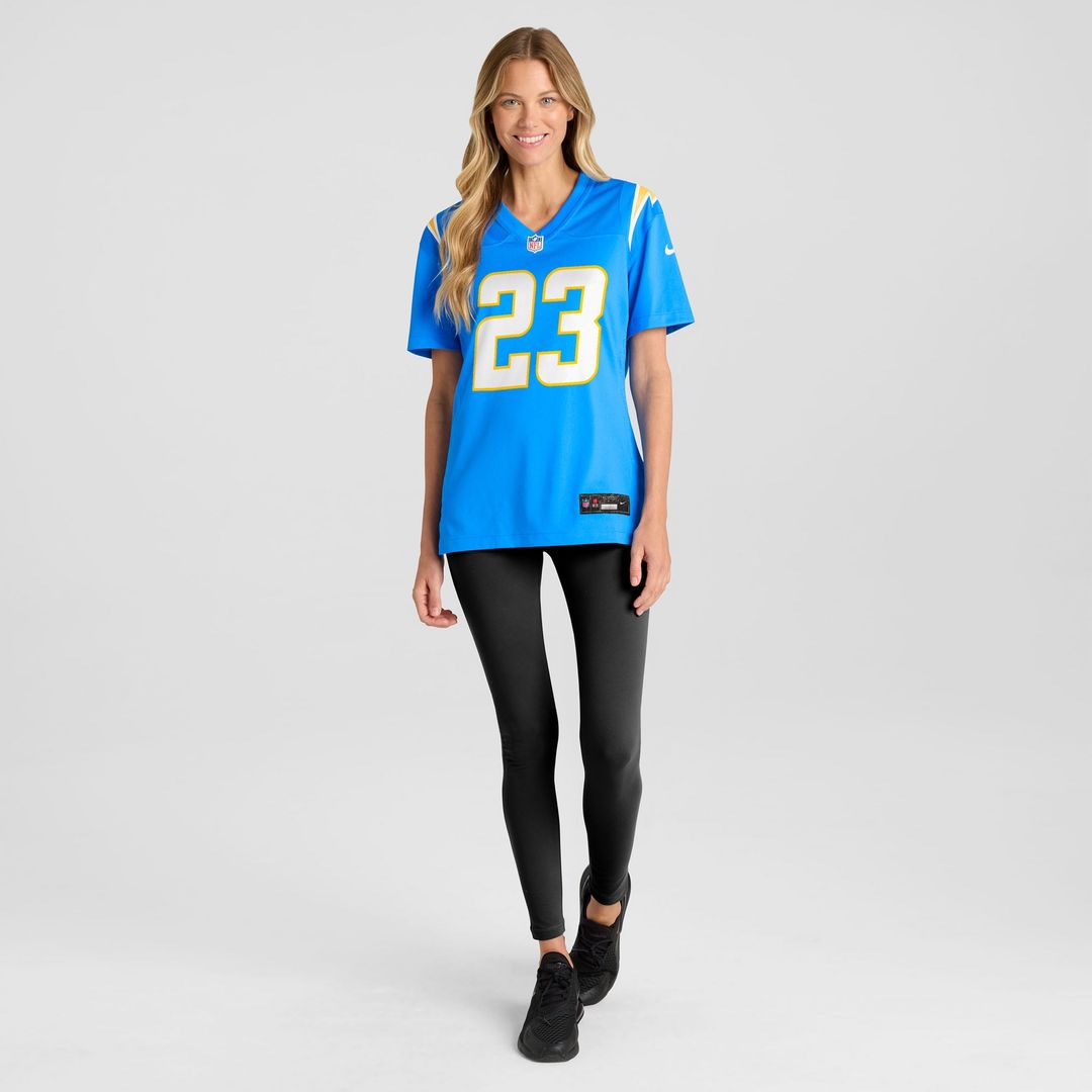 Tony Jefferson Los Angeles Chargers Women's Team Jersey - Powder Blue