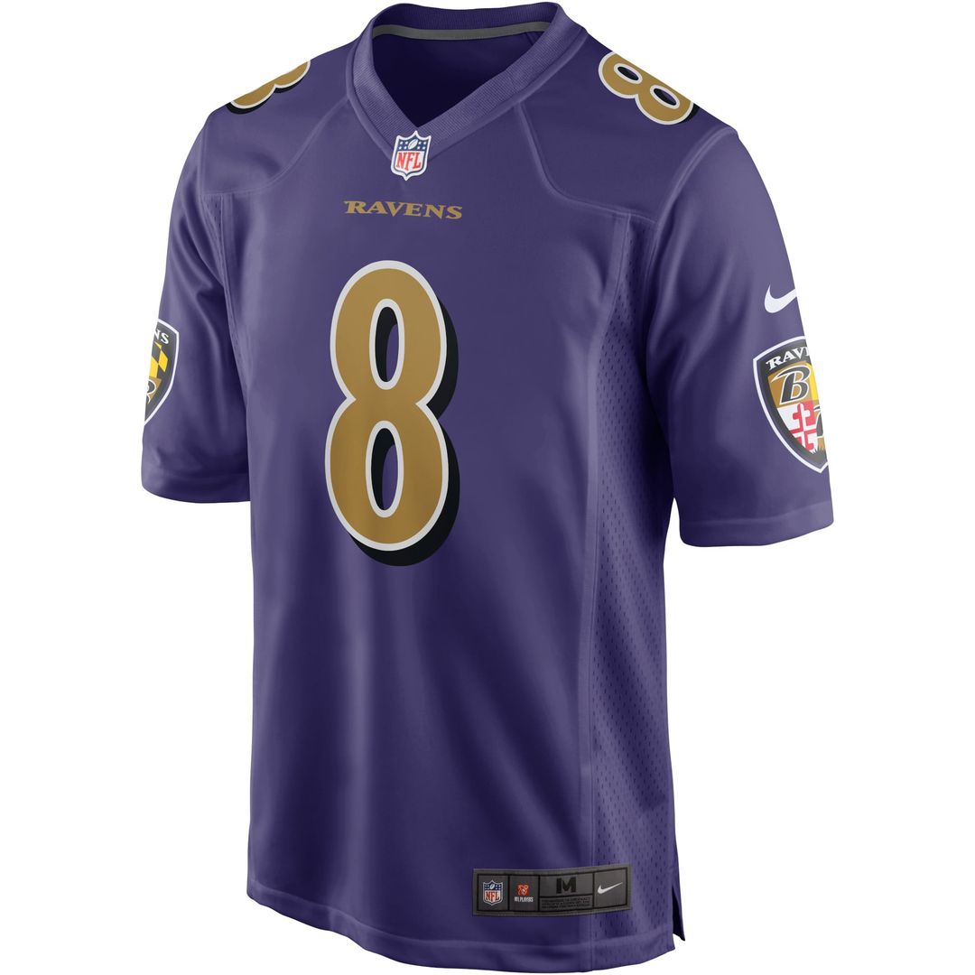 Lamar Jackson Baltimore Ravens Alternate Jersey - Purple