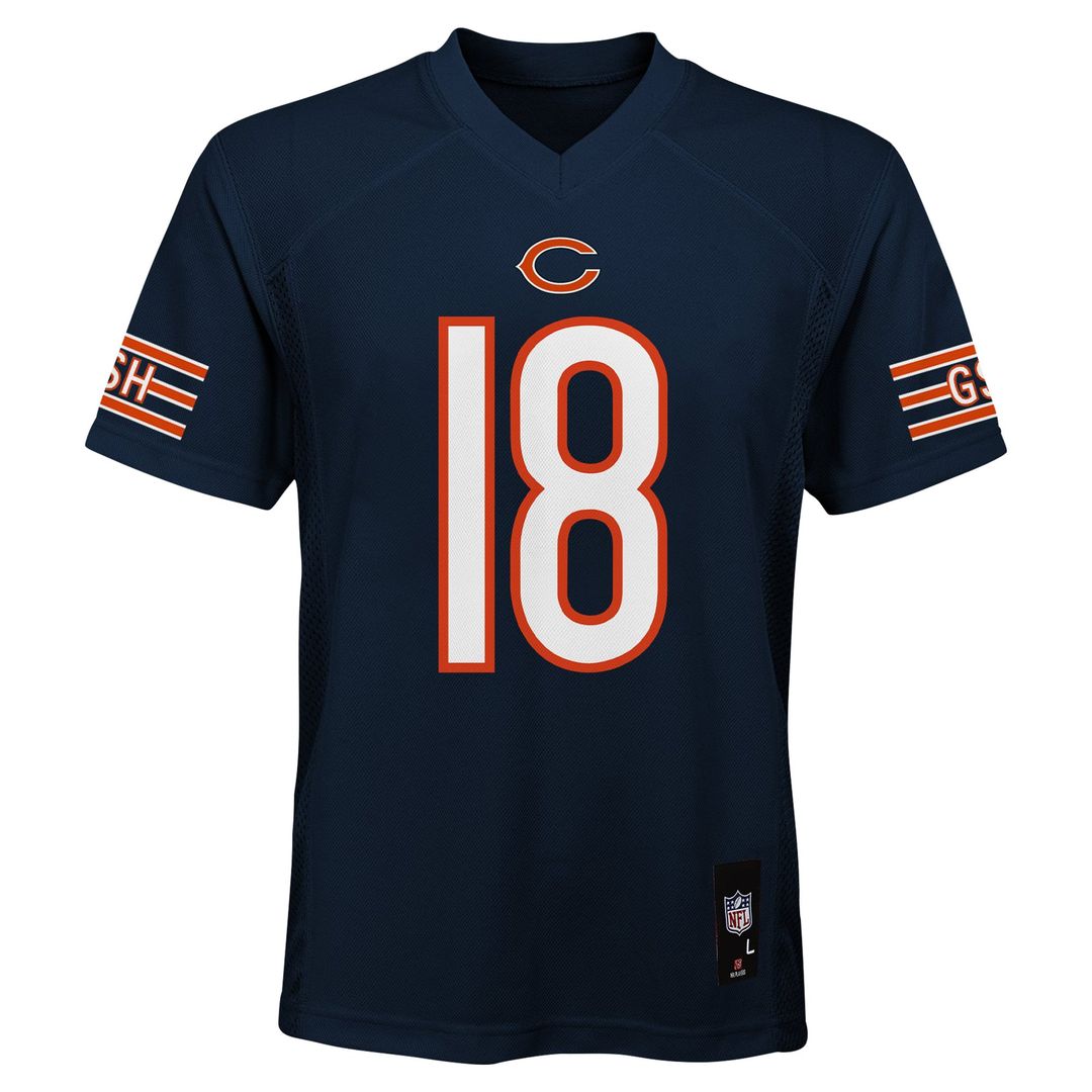 Caleb Williams Chicago Bears Youth Jersey - Navy