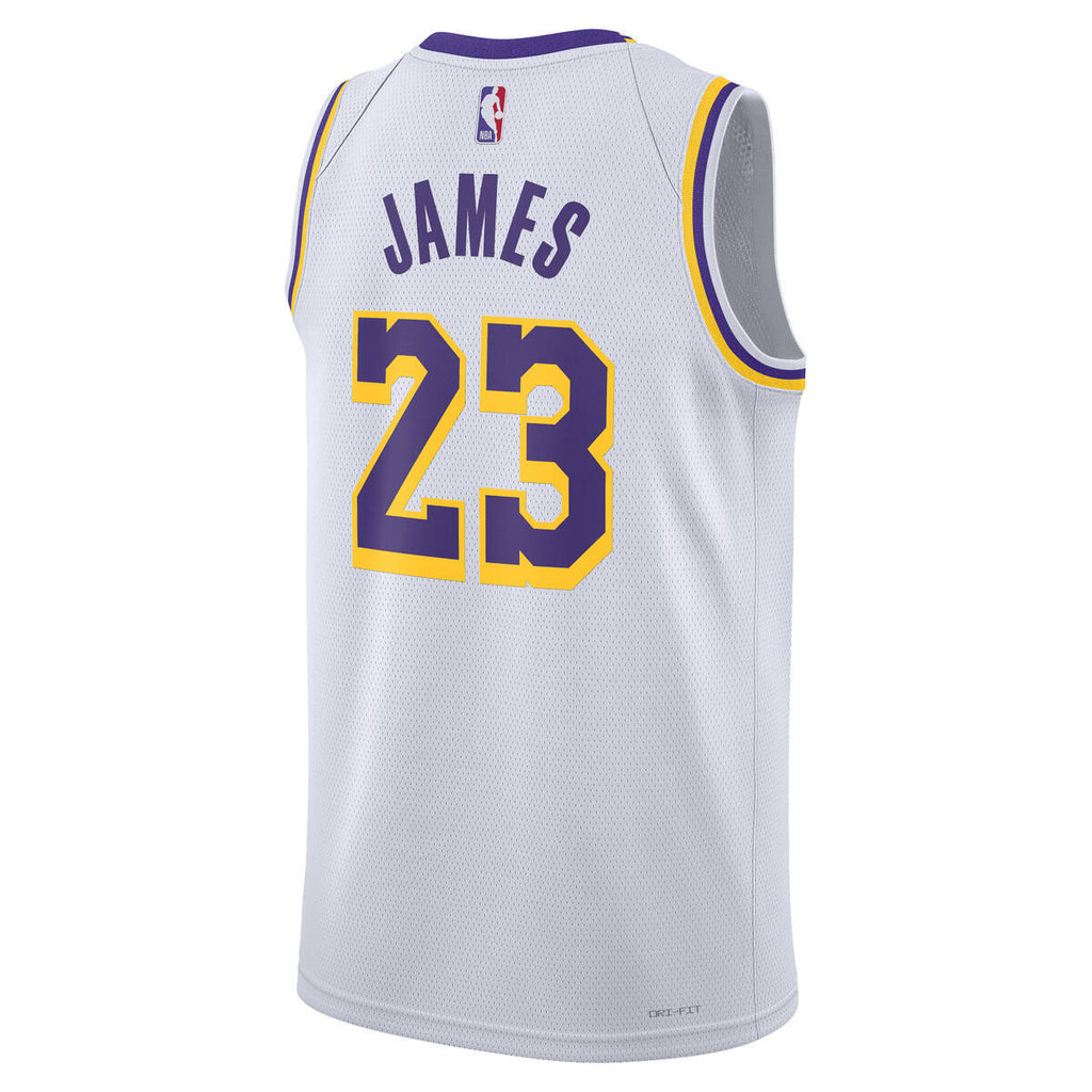 Los Angeles Lakers Association Jersey - Lebron James - Unisex