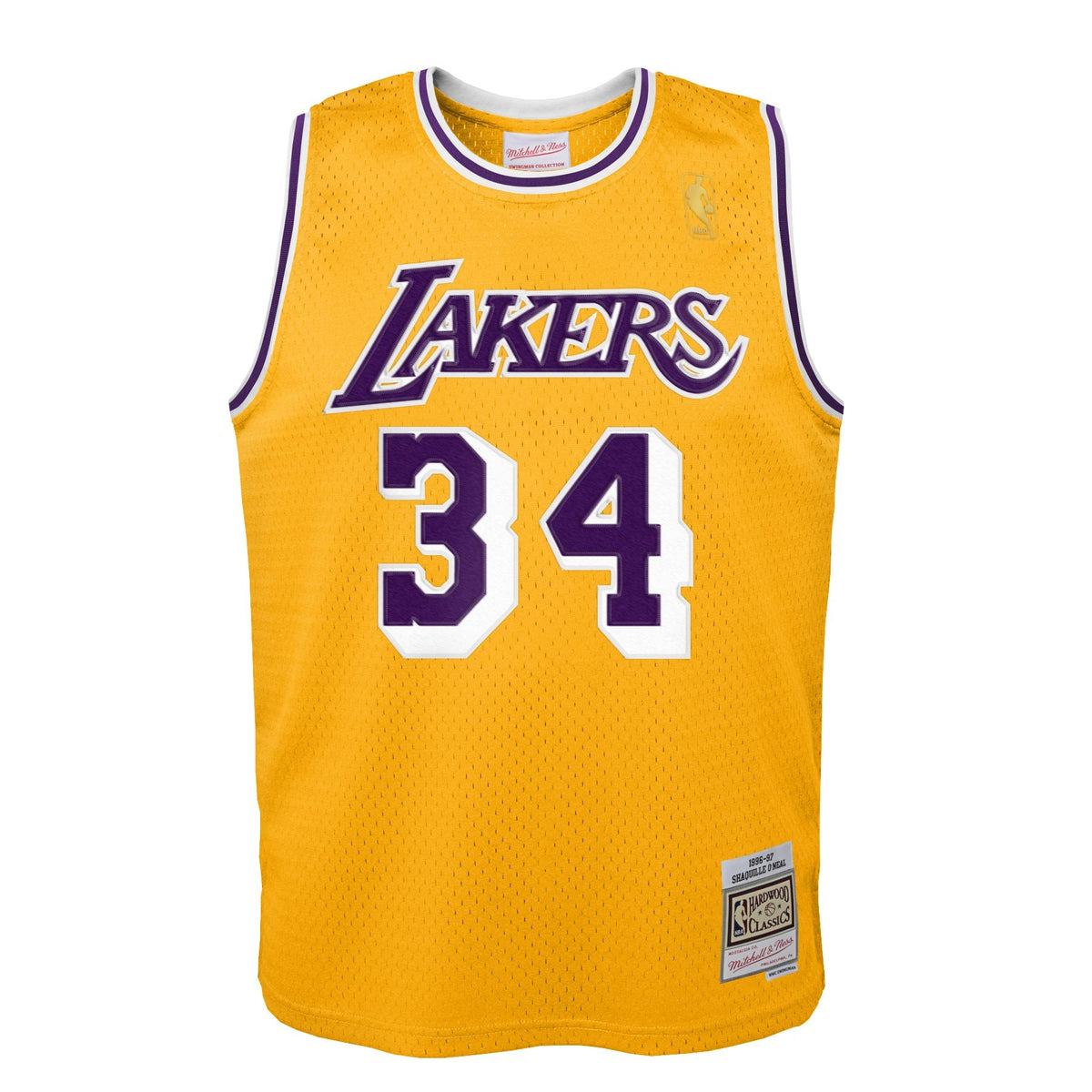 Los Angeles Lakers Shaquille O'Neal Road Jersey - Youth