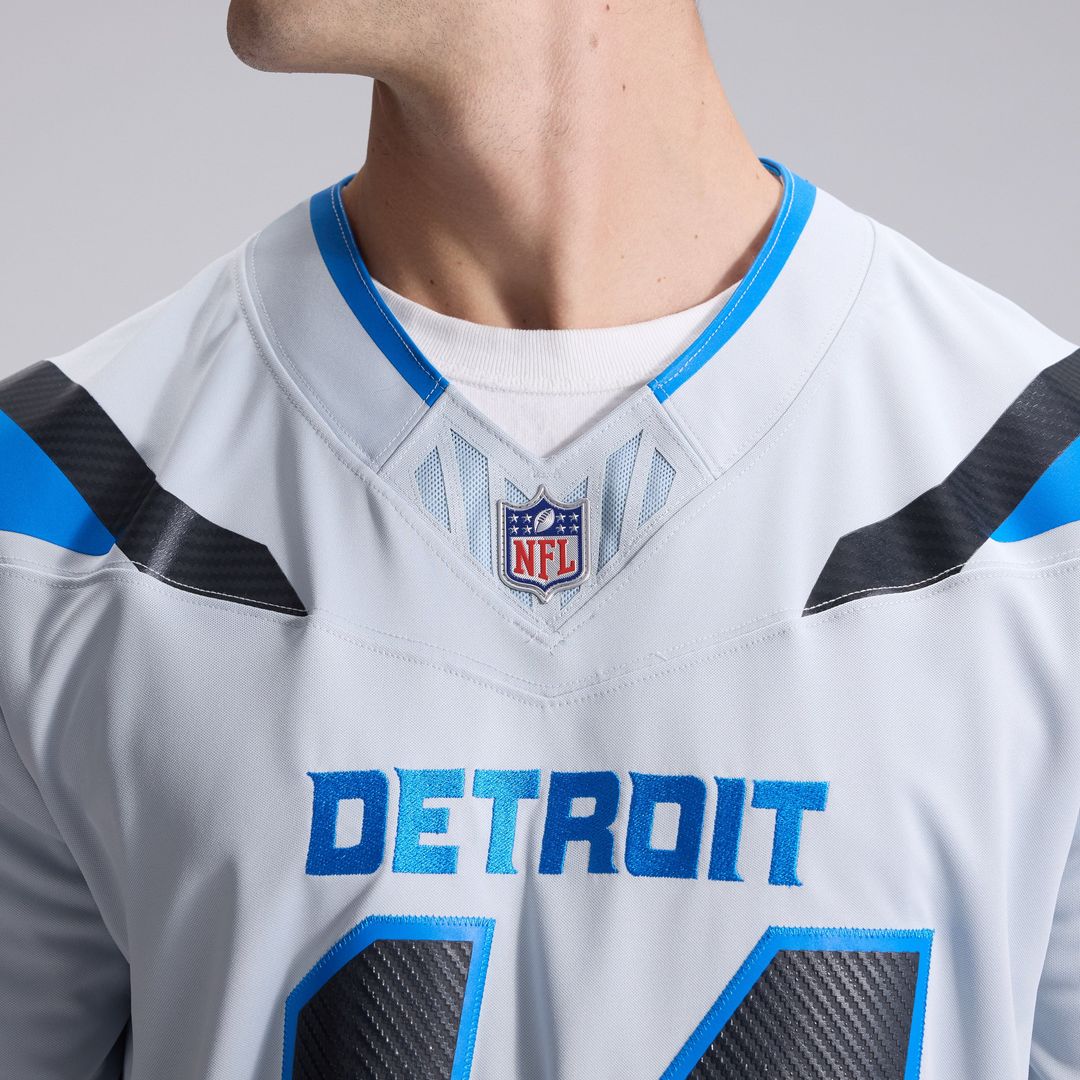 Amon-Ra St. Brown Detroit Lions 2026 Rivalries Collection Stitched Jersey - Silver