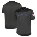 New York Yankees Big & Tall Pop Fashion Jersey - Charcoal