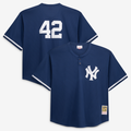 Mariano Rivera New York Yankees Big & Tall Mesh Jersey - Navy