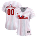 Philadelphia Phillies Women's Home Limited Custom Jersey - White
