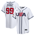 Aaron Judge USA Baseball 2026 World Baseball Classic Home Jersey - White