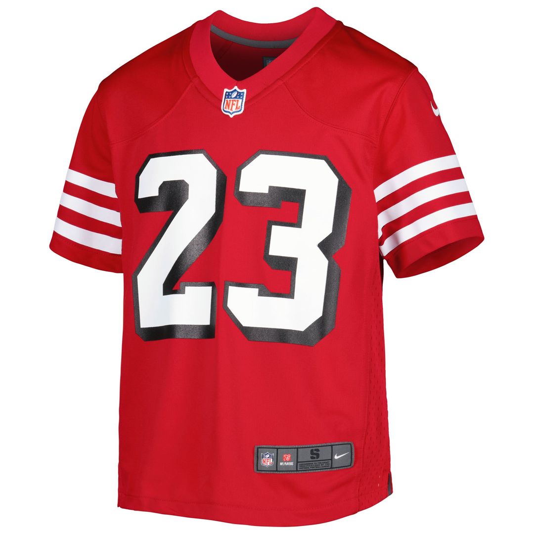 Christian McCaffrey San Francisco 49ers Youth Jersey - Scarlet