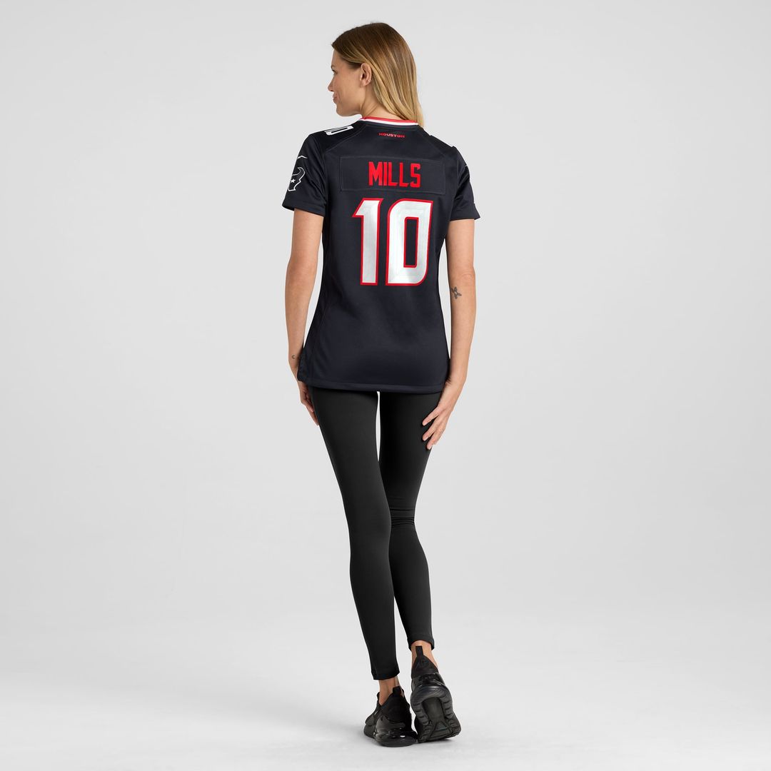 Davis Mills Houston Texans Women's Team Jersey - Navy