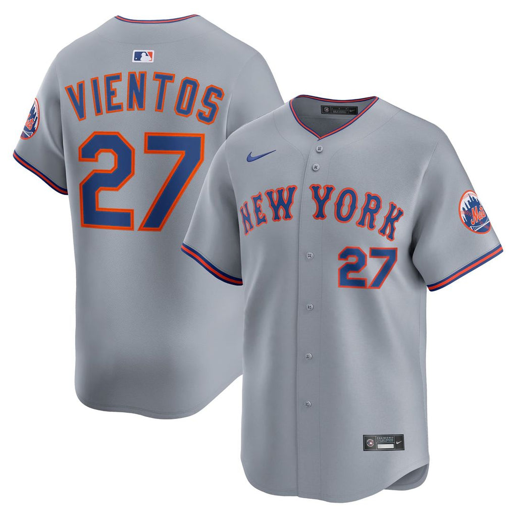 Mark Vientos New York Mets All-Star Jersey - Gray