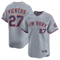 Mark Vientos New York Mets All-Star Jersey - Gray
