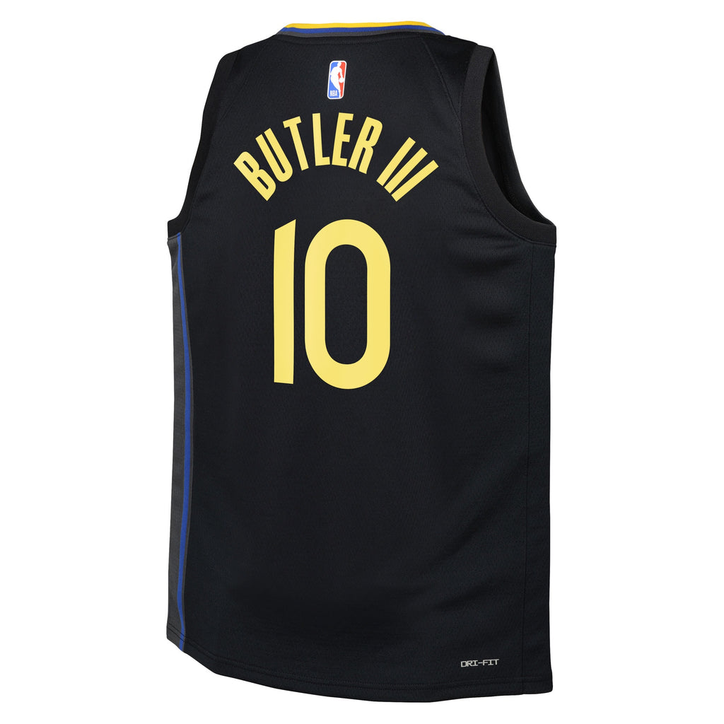 Golden State Warriors Jersey - Black - Jimmy Butler III - Youth