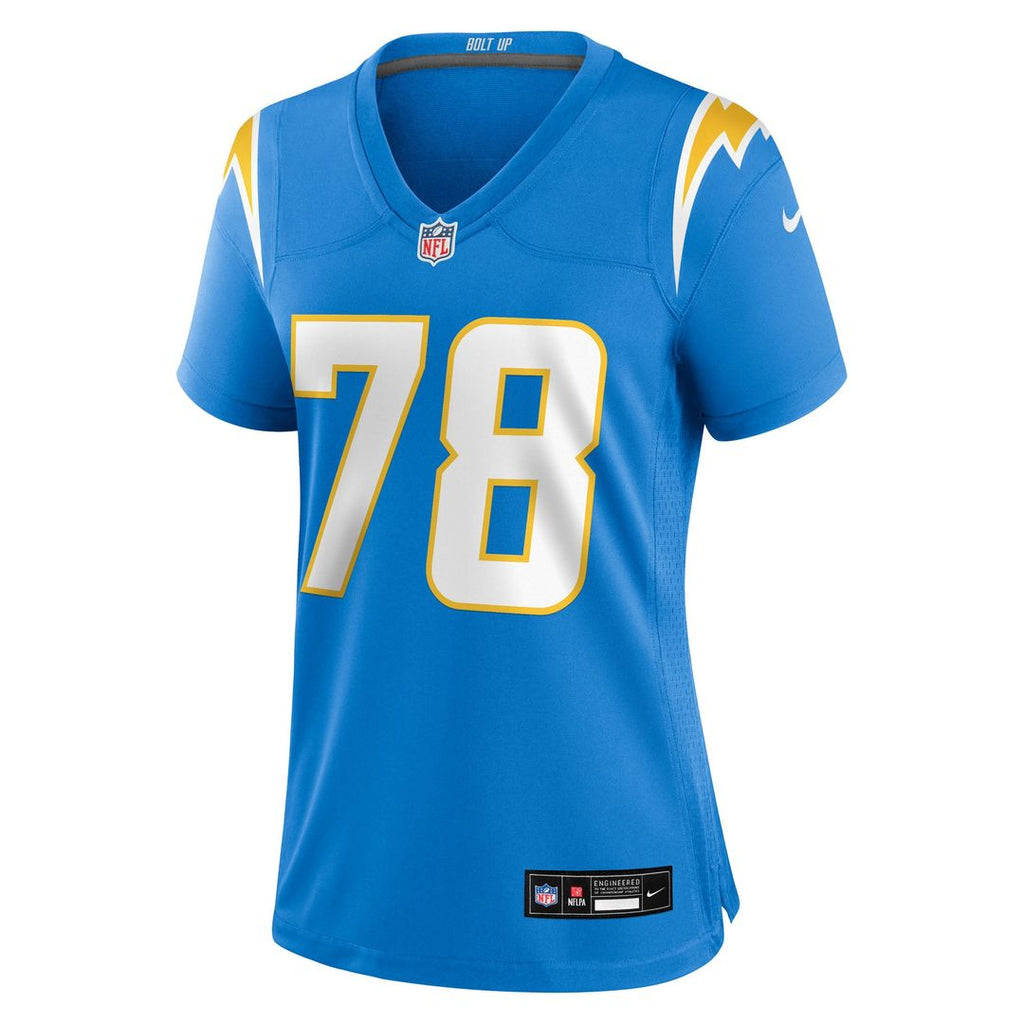 Andre James Los Angeles Chargers Women's Team Jersey - Powder Blue