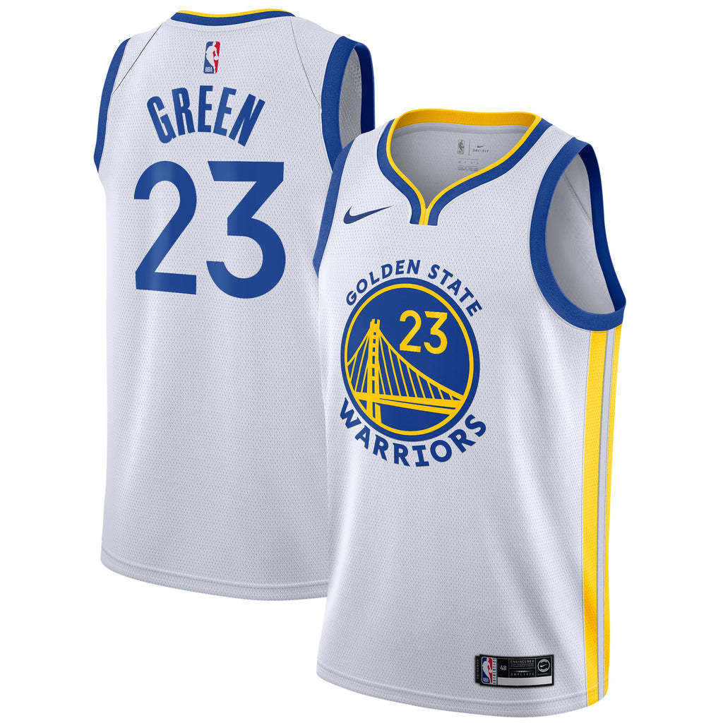 Golden State Warriors Jersey - White - Draymond Green - Youth
