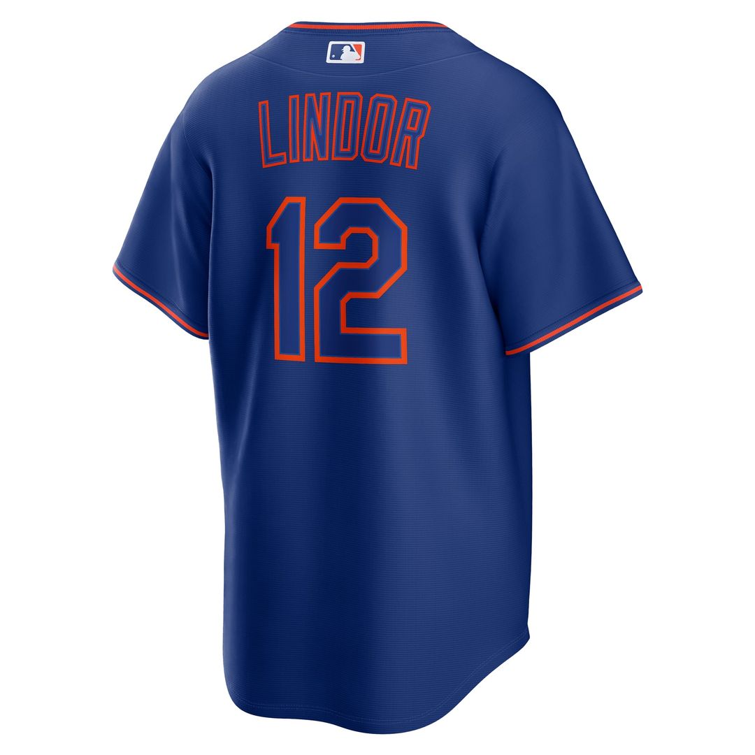 Francisco Lindor New York Mets Road Jersey - Gray