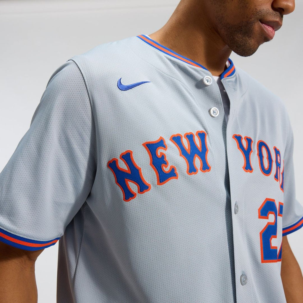 Mark Vientos New York Mets All-Star Jersey - Gray