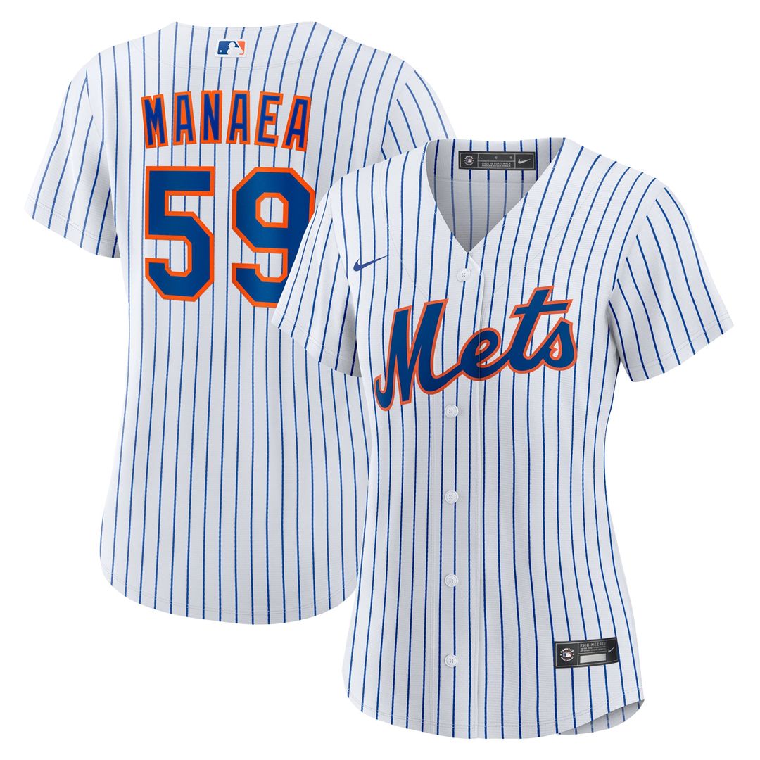 Sean Manaea New York Mets Women's Home Jersey - White