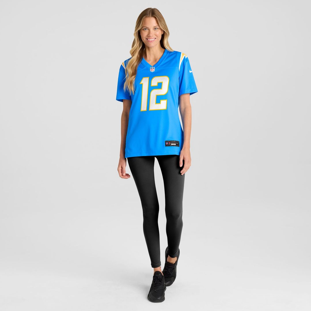 Derius Davis Los Angeles Chargers Women's Team Jersey - Powder Blue