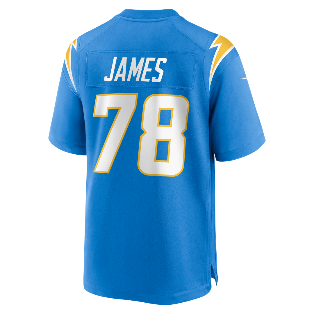 Andre James Los Angeles Chargers Team Jersey - Powder Blue