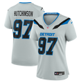 Aidan Hutchinson Detroit Lions Women's 2026 Rivalries Collection Jersey - Silver