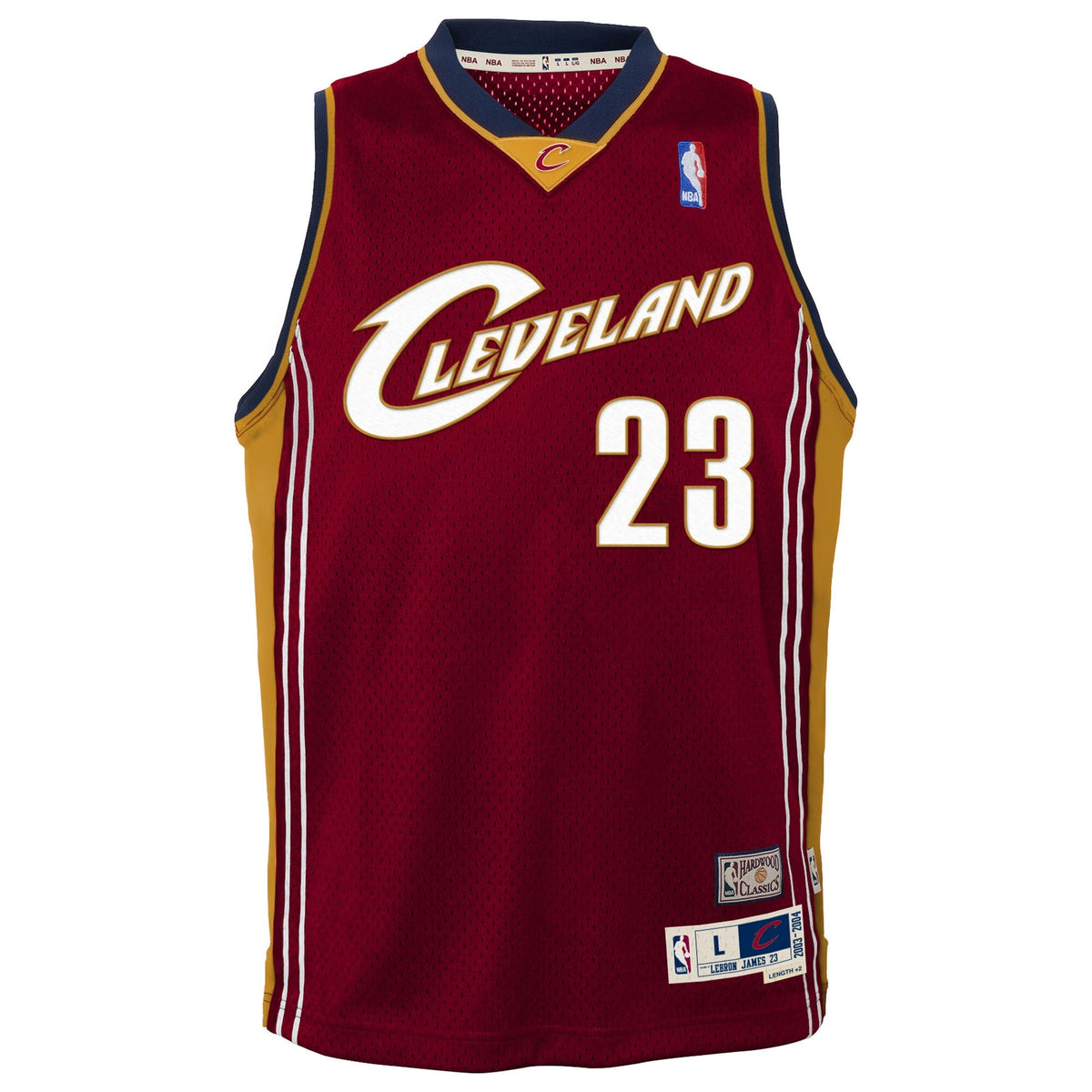 Cleveland Cavaliers LeBron James 2003-04 Jersey - Red Youth