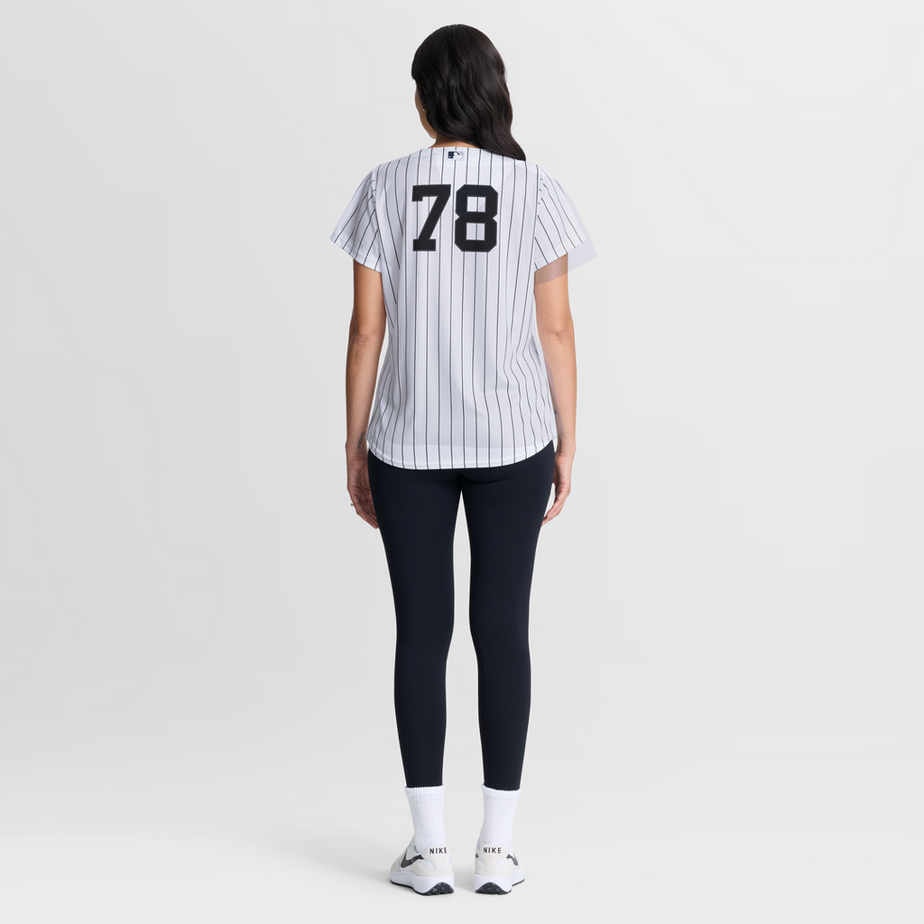 Spencer Jones New York Yankees Women's Home Jersey - White
