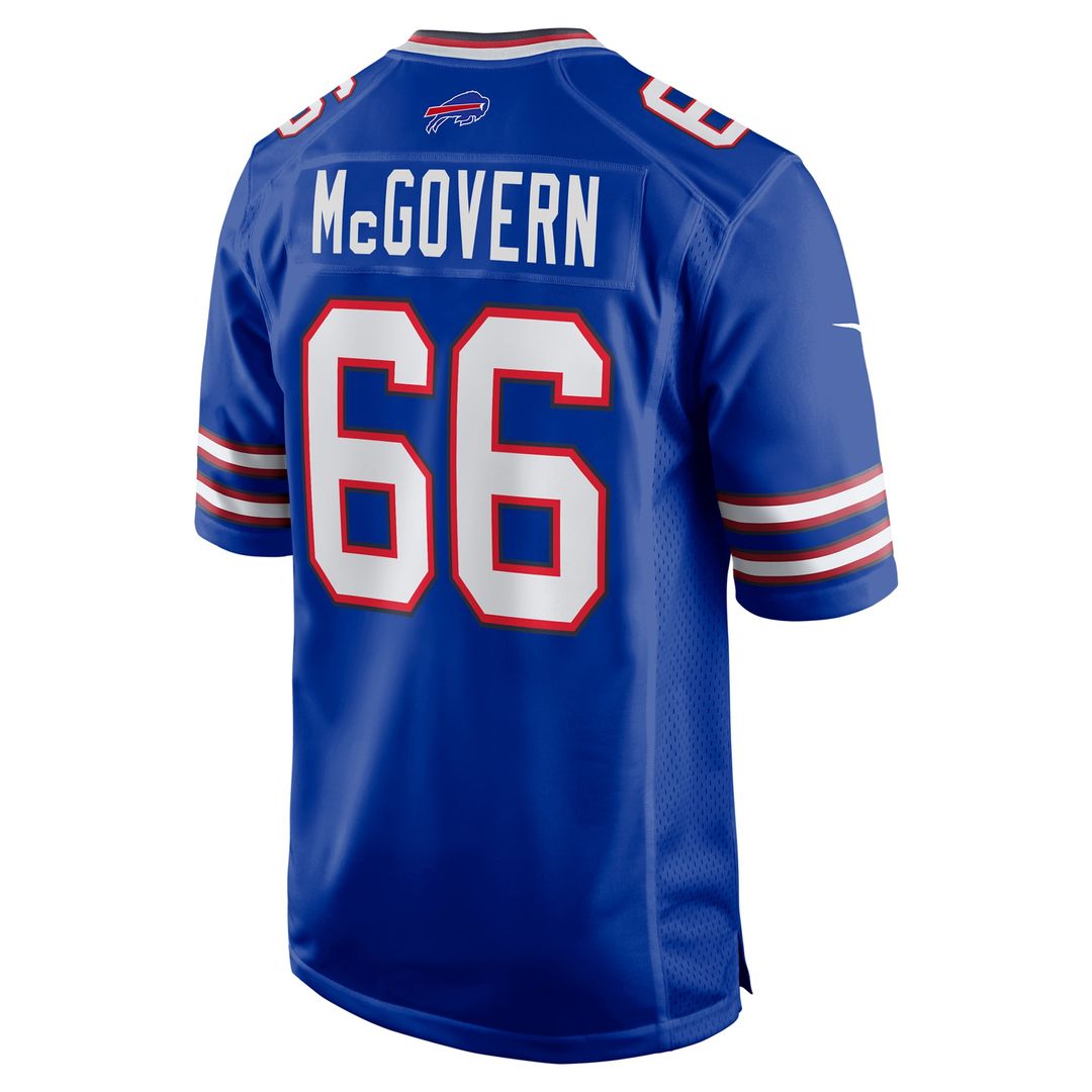 Connor McGovern Buffalo Bills Jersey - Royal