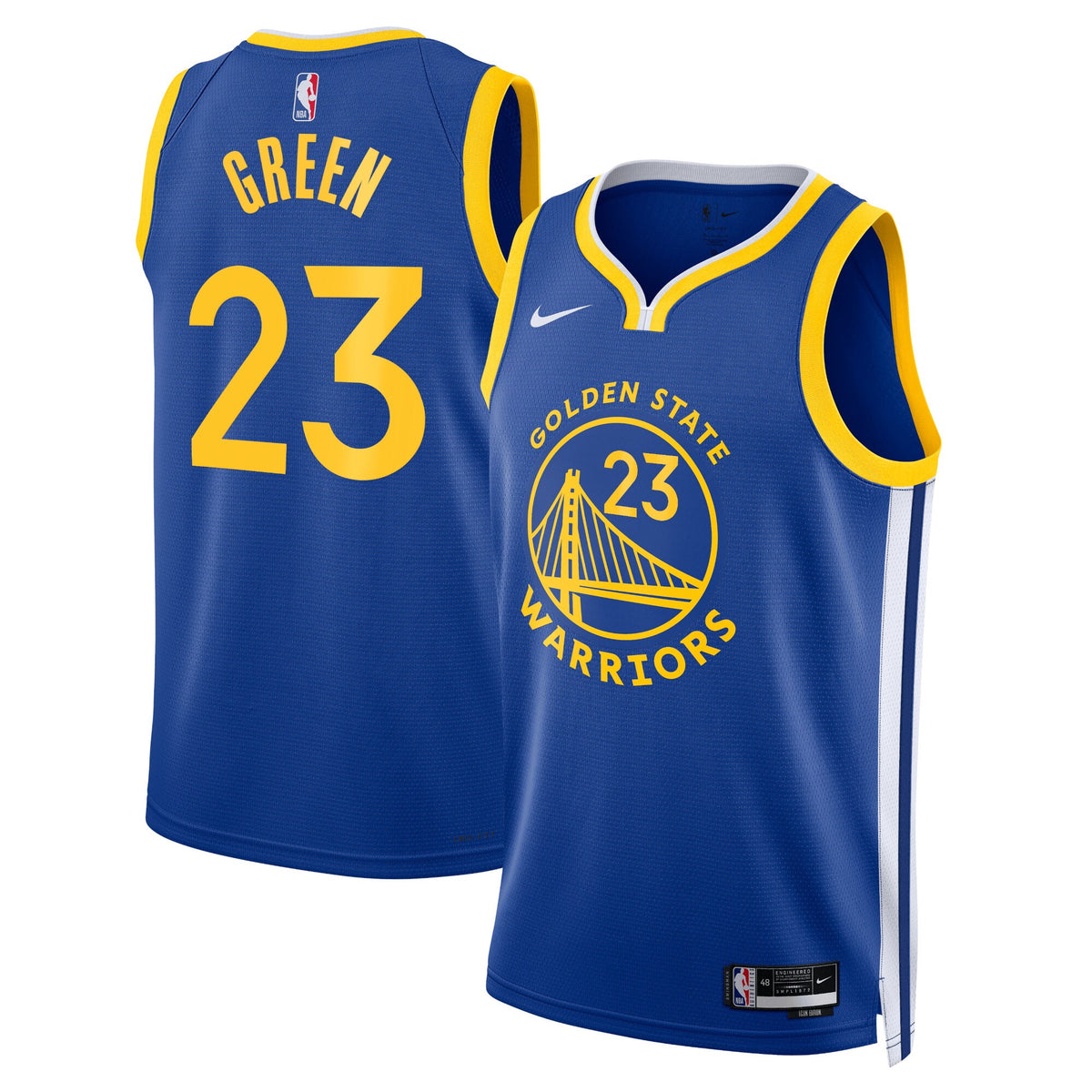 Golden State Warriors Jersey - Royal - Draymond Green - Unisex