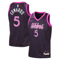 Minnesota Timberwolves 2025/26 Jersey - Black - Anthony Edwards - Youth