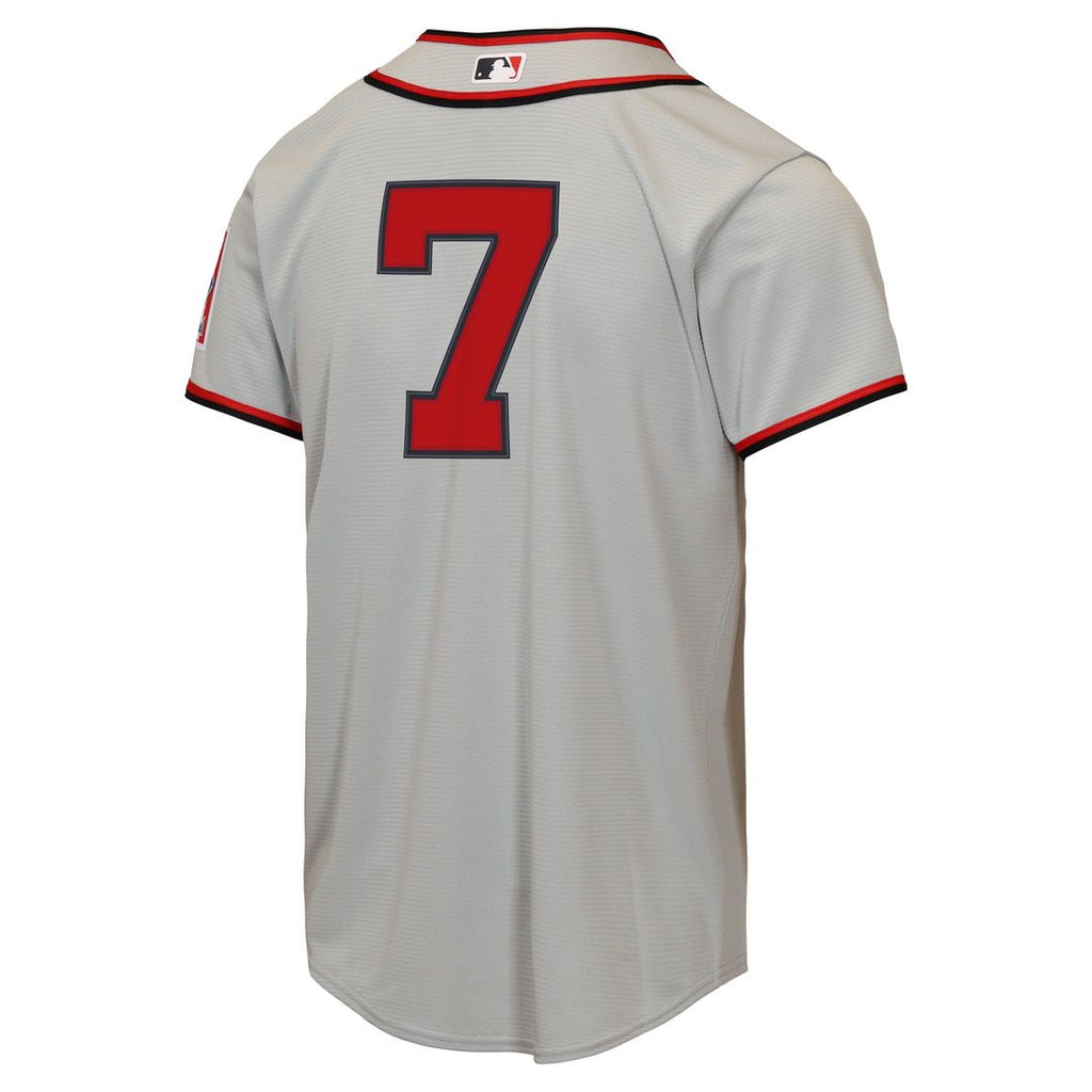 Trea Turner Philadelphia Phillies Youth 2026 Field of Dreams Jersey - Gray