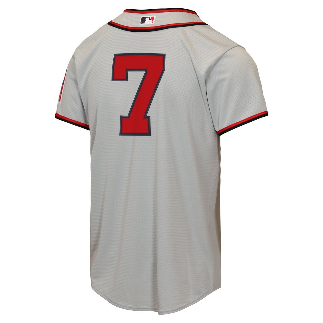 Trea Turner Philadelphia Phillies Youth 2026 Field of Dreams Jersey - Gray