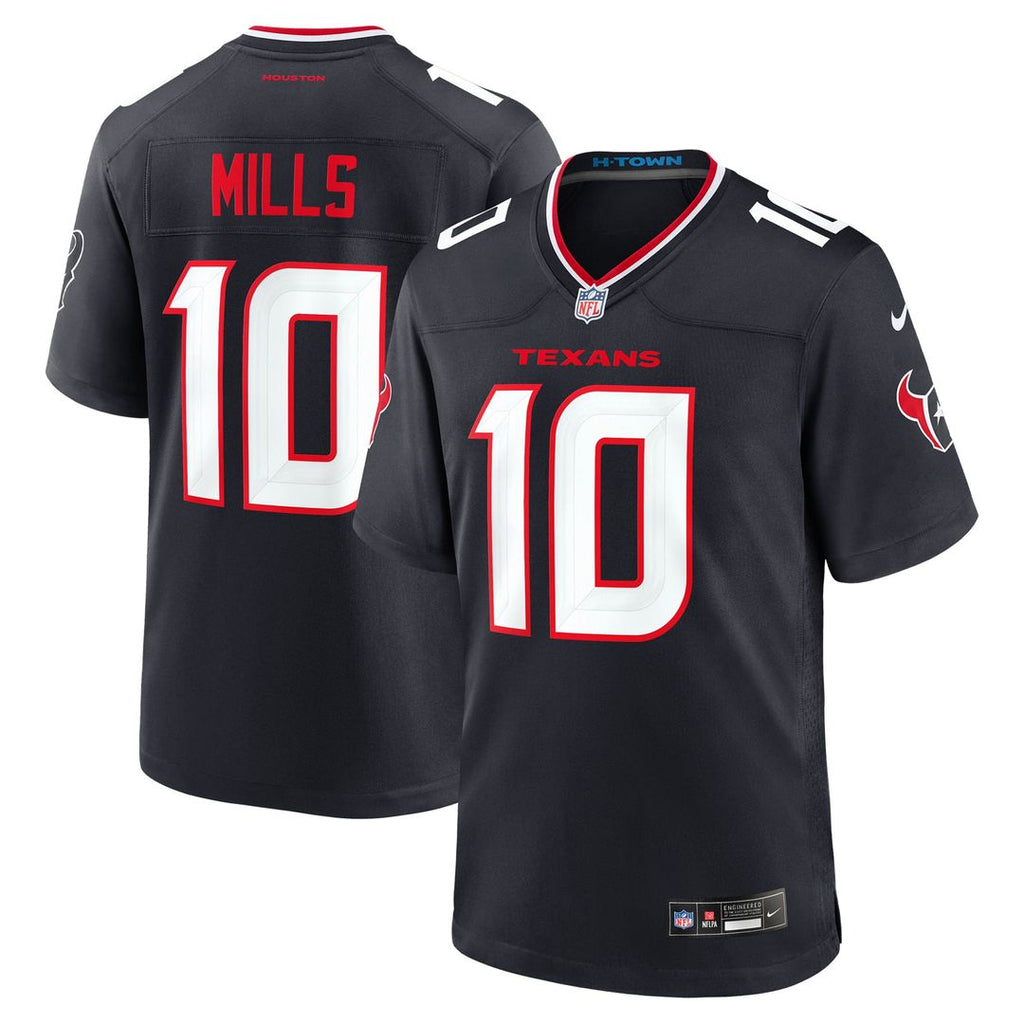 Davis Mills Houston Texans Team Jersey - Navy