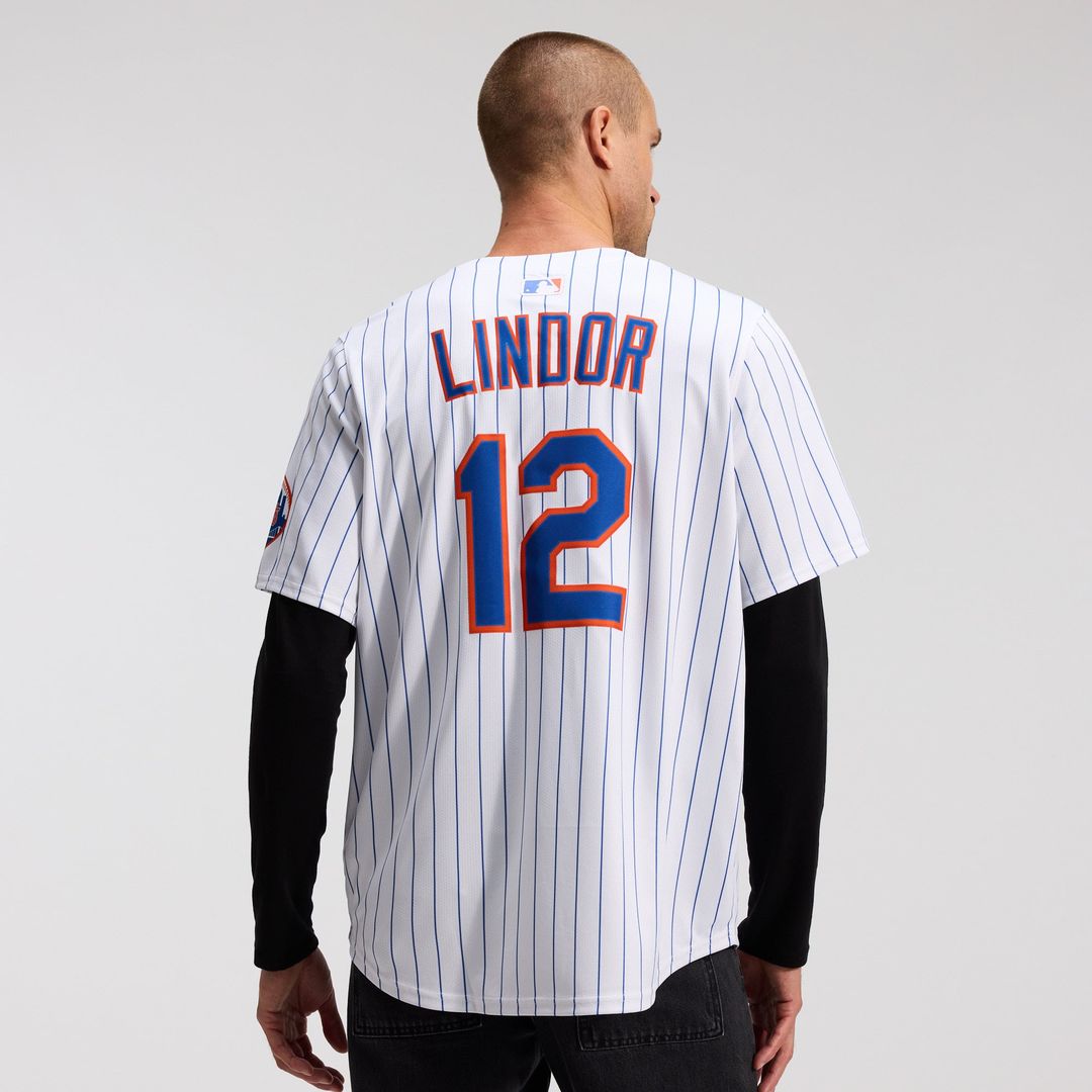 Francisco Lindor New York Mets Home Jersey - White