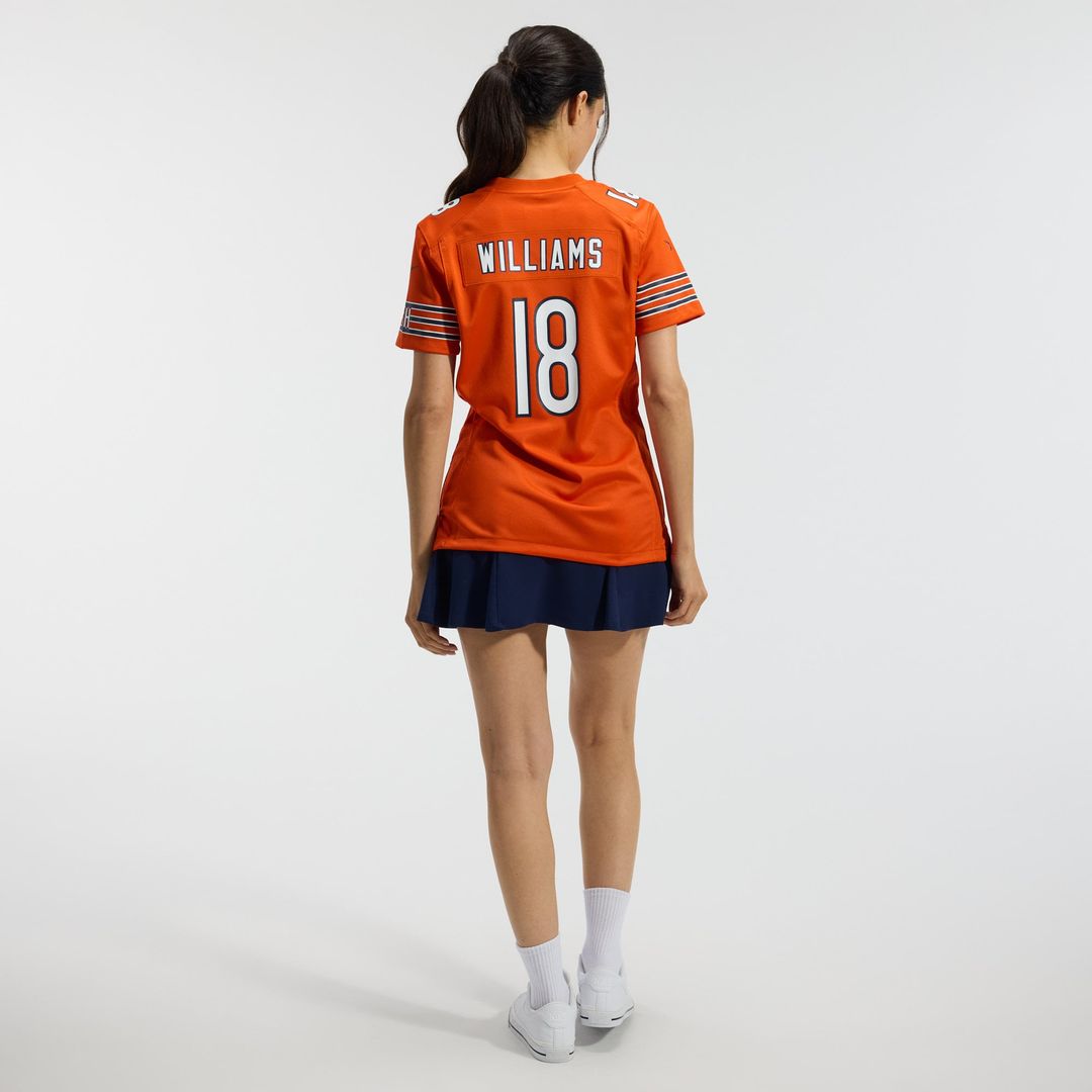 Caleb Williams Chicago Bears Women's Alternate Jersey - Orange