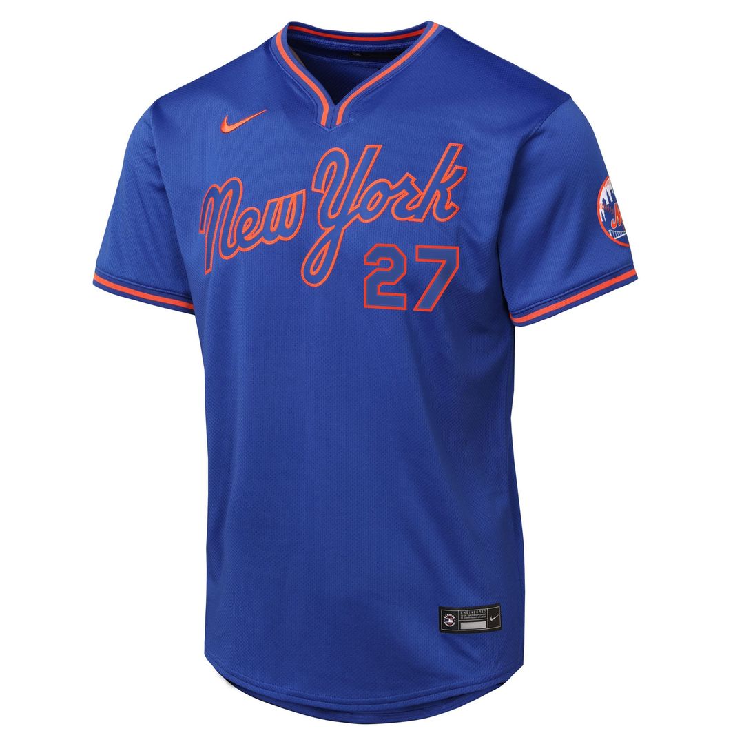 Mark Vientos New York Mets Youth Alternate 2 Jersey – Royal