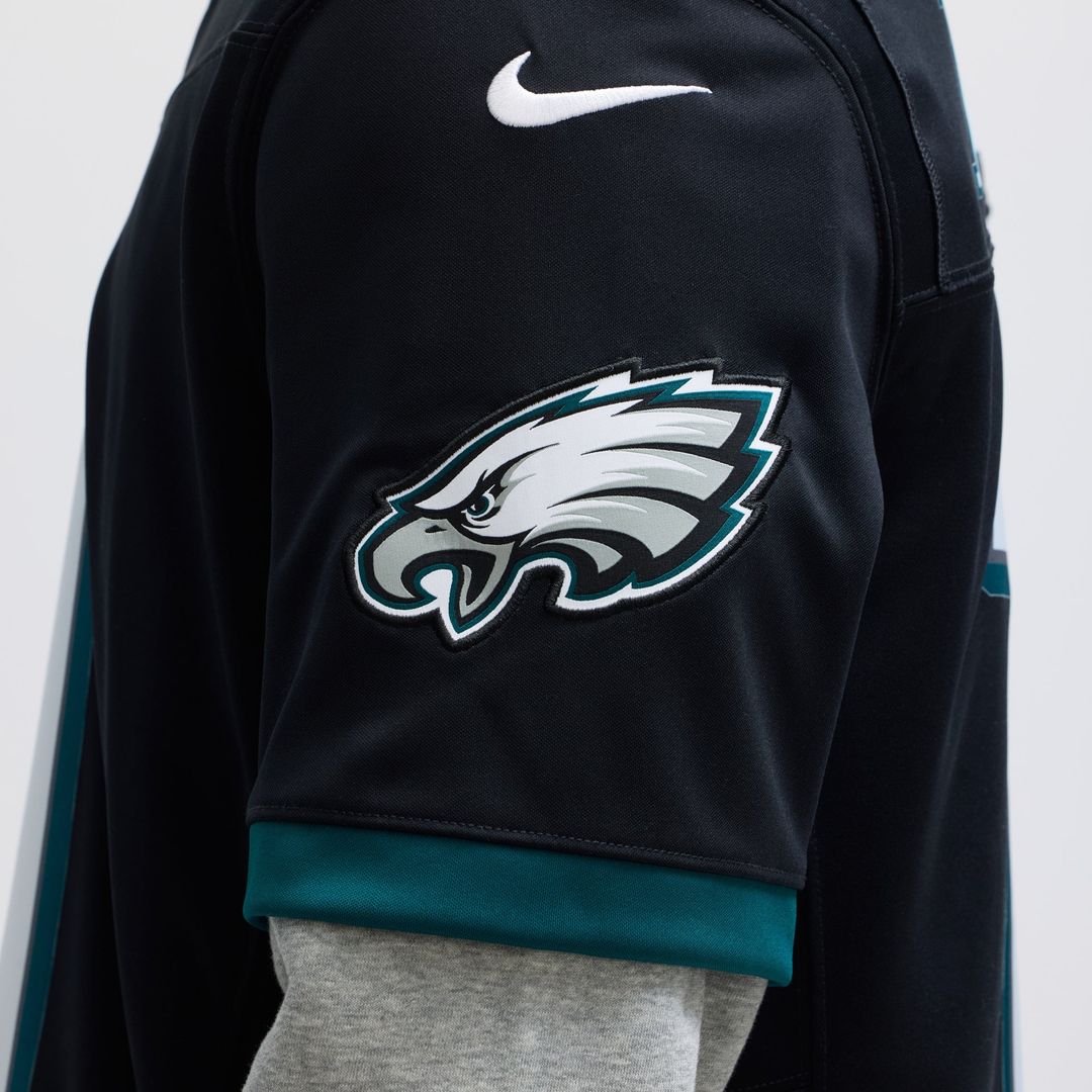 A.J. Brown Philadelphia Eagles Alternate Jersey - Black