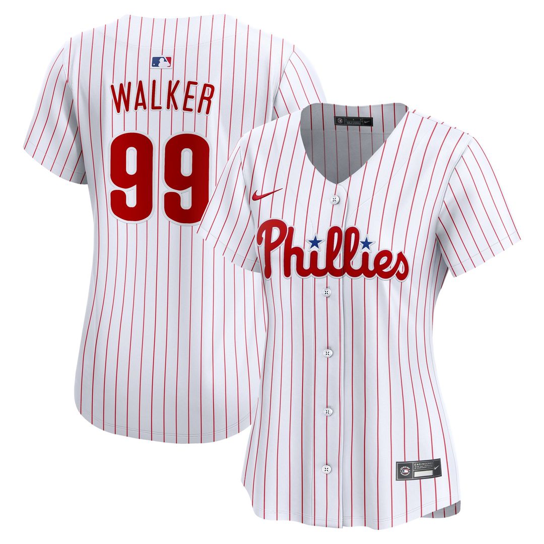 Taijuan Walker Philadelphia Phillies Women's Home Jersey - White