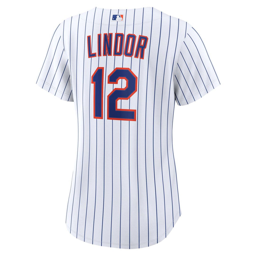 Francisco Lindor New York Mets Women's Home Jersey - White