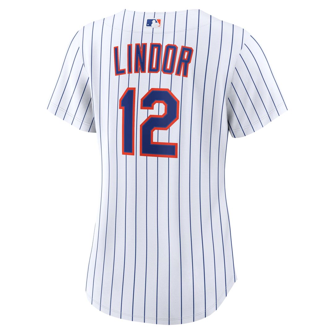 Francisco Lindor New York Mets Women's Home Jersey - White