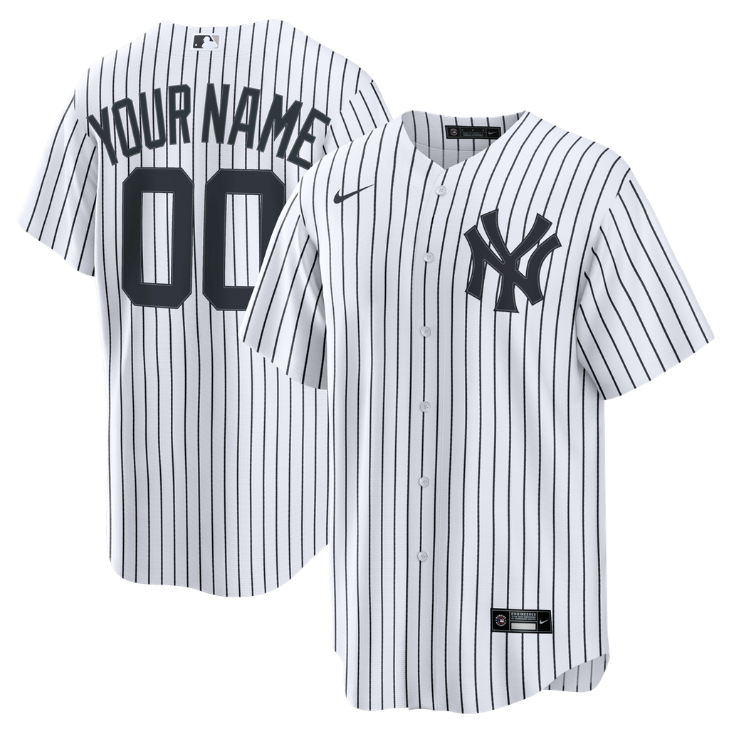 New York Yankees Home Stadium Custom Jersey - White