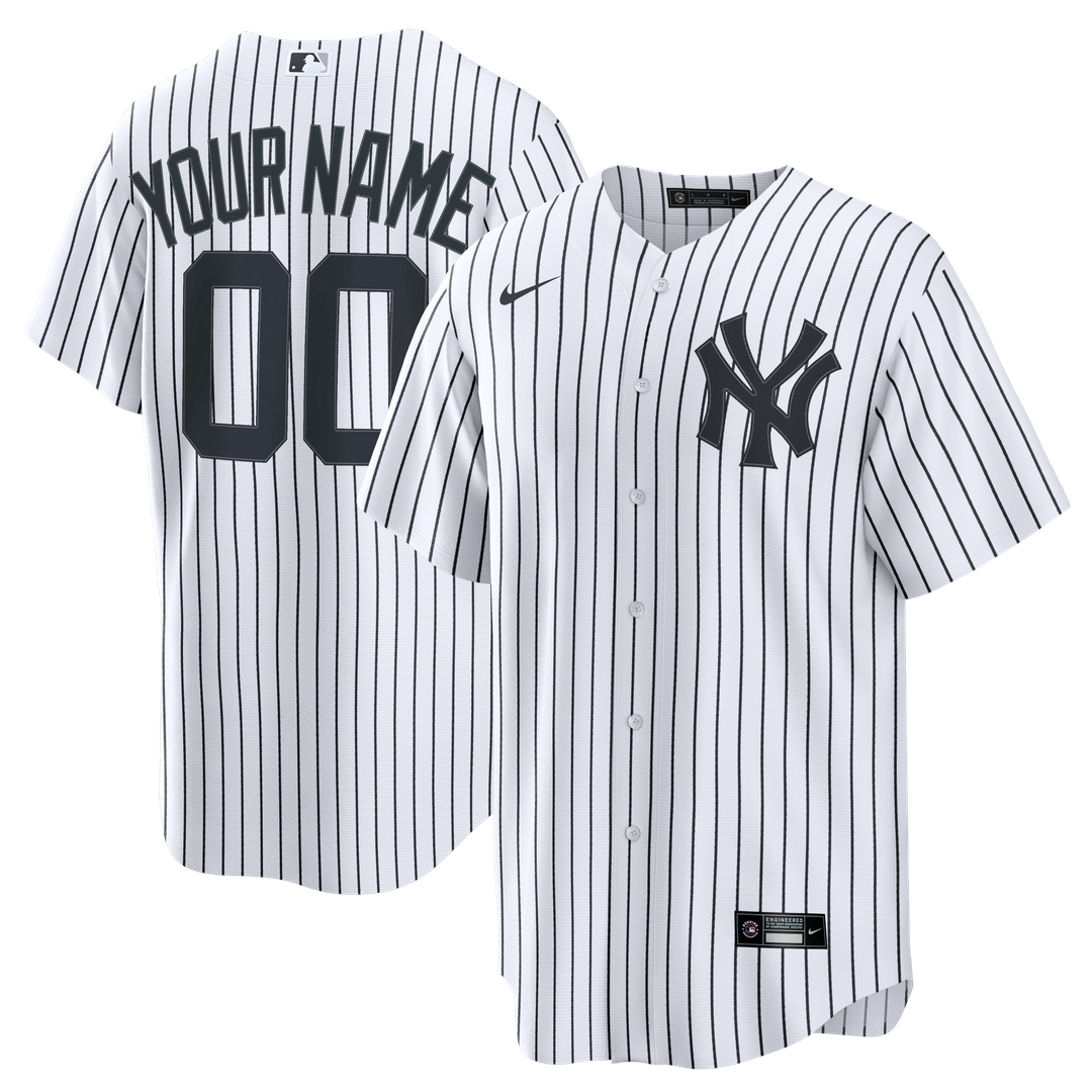 New York Yankees Home Stadium Custom Jersey - White