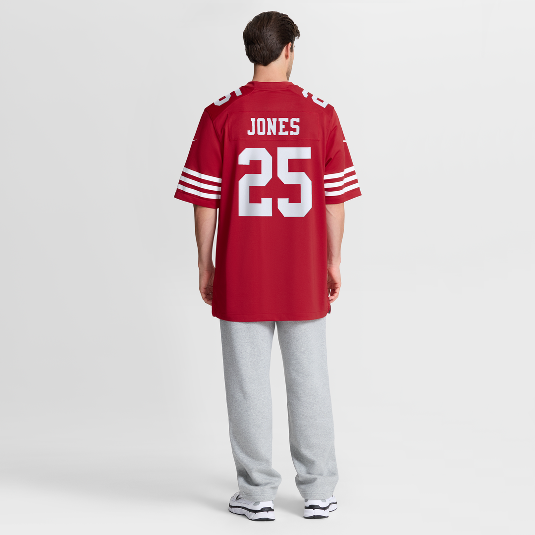 Jack Jones San Francisco 49ers Team Jersey - Scarlet