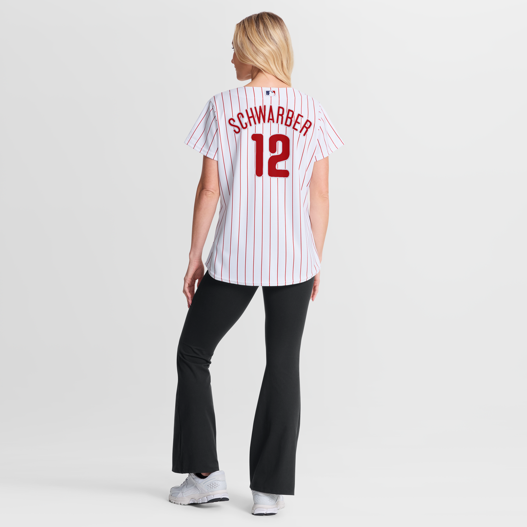 Kyle Schwarber Philadelphia Phillies Women's Home Jersey - White